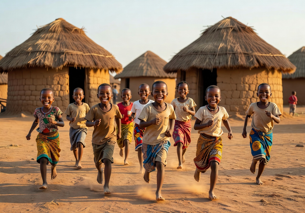 Uganda Village Children